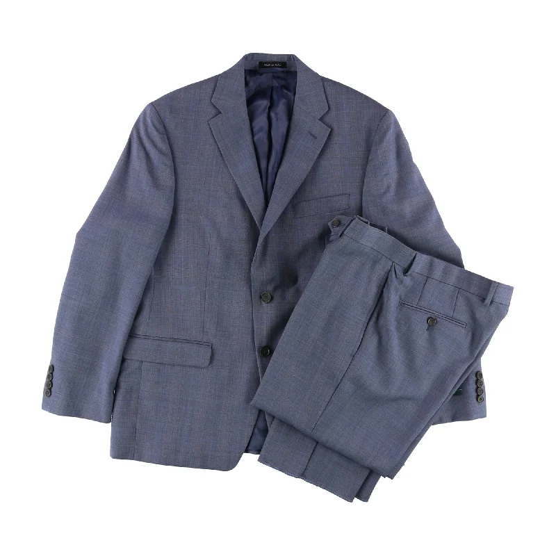 Soft Fabrics Ralph Lauren Mens Lexington Two Button Formal Suit, Blue, 40 Short / 34W x 35L Soft Fabrics Ralph Lauren Mens Lexington Two Button Formal Suit, Blue, 40 Short / 34W x 35L