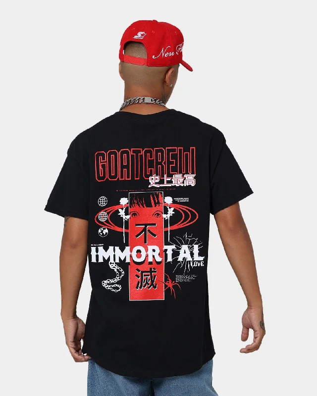 Streetwear Look Goat Crew Immortal T-Shirt Black