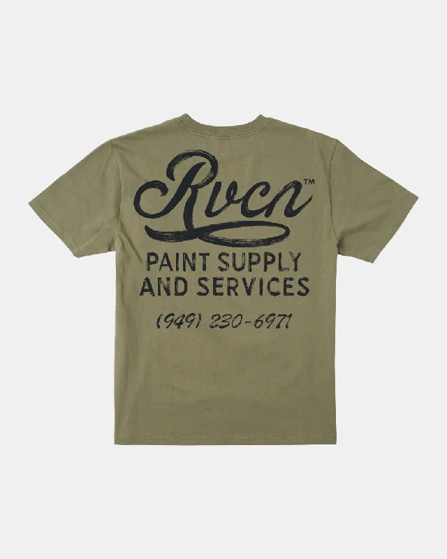 RVCA Paint Supply Tee - Clover