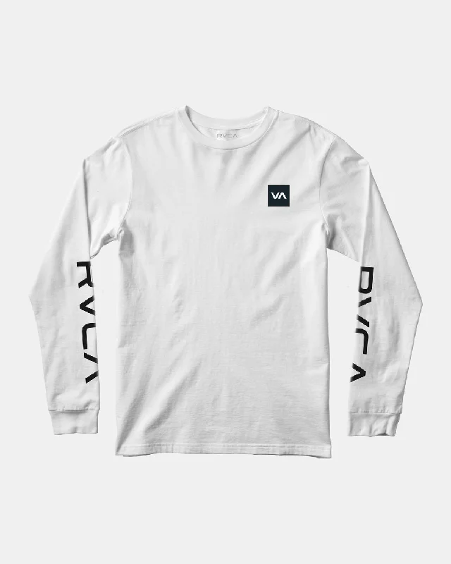Cool Casuals RVCA 2X Long Sleeve Tee - White