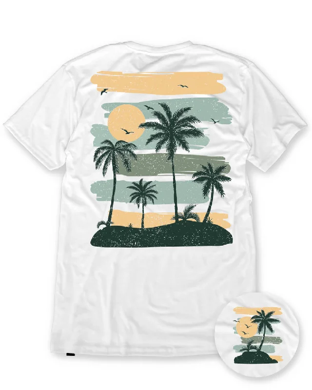 Sporty Wardrobe Palm Hues Tee