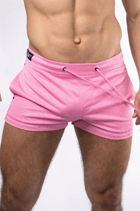 Relaxed Wearables MEAT PINK Gym Shorts