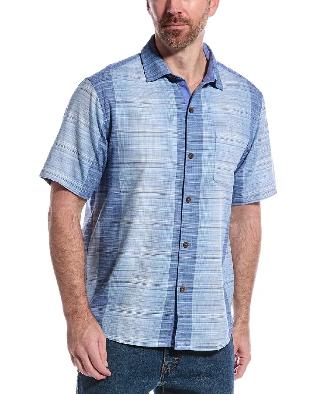 Weekend Outfits Tommy Bahama Ocean Ombre Silk-Blend Shirt