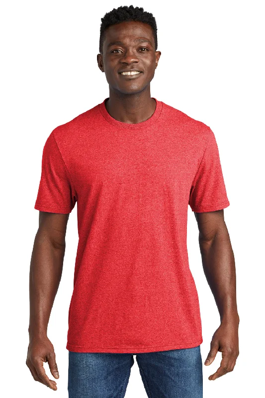 Classic Wear Allmade Mens Recycled Short Sleeve Crewneck T-Shirt - Heather Red