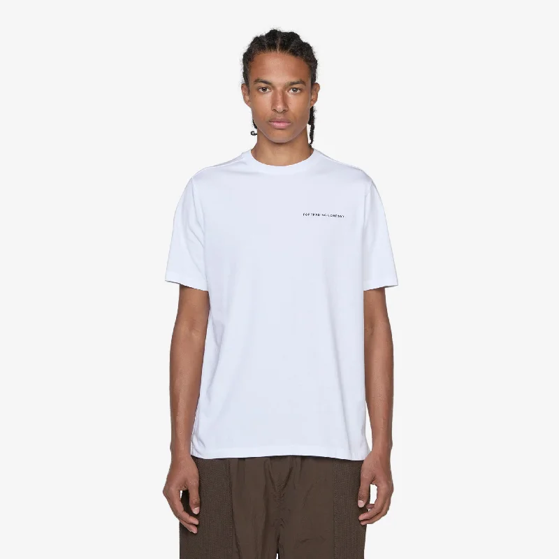 Casual Trends Logo T-Shirt White | Black