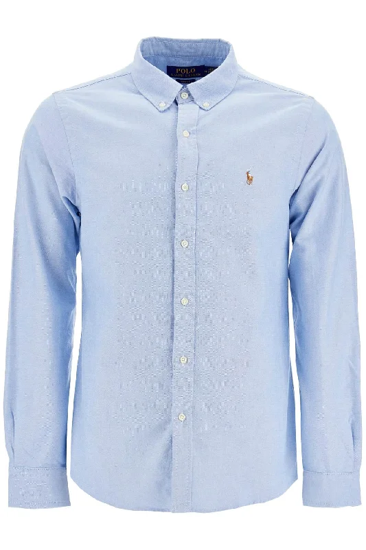 Timeless Style Polo Ralph Lauren Men's Slim Fit Shirt In Oxford Cotton