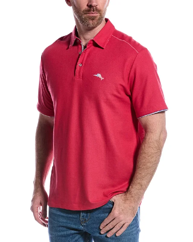Functional Fashion Tommy Bahama Summerlake Check Five O' Clock Polo Shirt