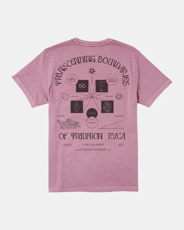 Relaxed Denim Transcend Tee - Lavender