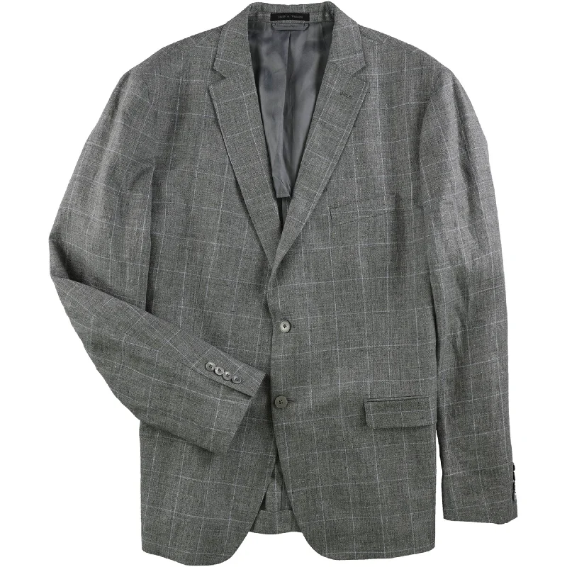 Relaxed Wardrobe Ralph Lauren Mens Ultraflex Two Button Blazer Jacket, Grey, 44 Regular