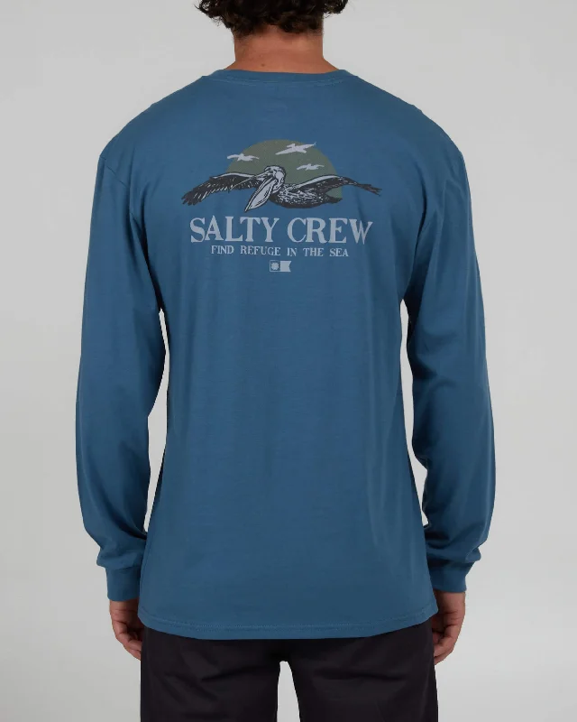 Stylish Comfort Soarin Premium L/S Tee - Slate