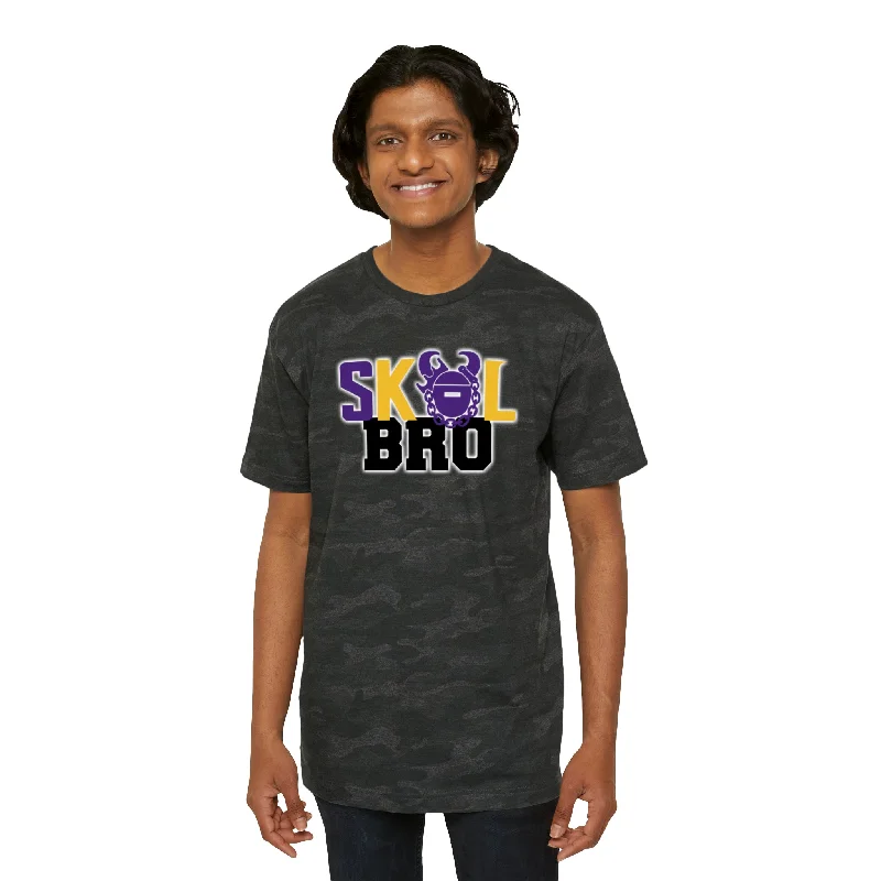Active Wear Men's Fine Jersey Tee - Stone Camo - BRO!