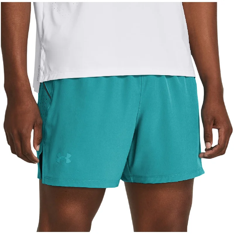 Relaxed Pants Under Armour Launch Elite 5 Inch Mens Running Shorts - Green