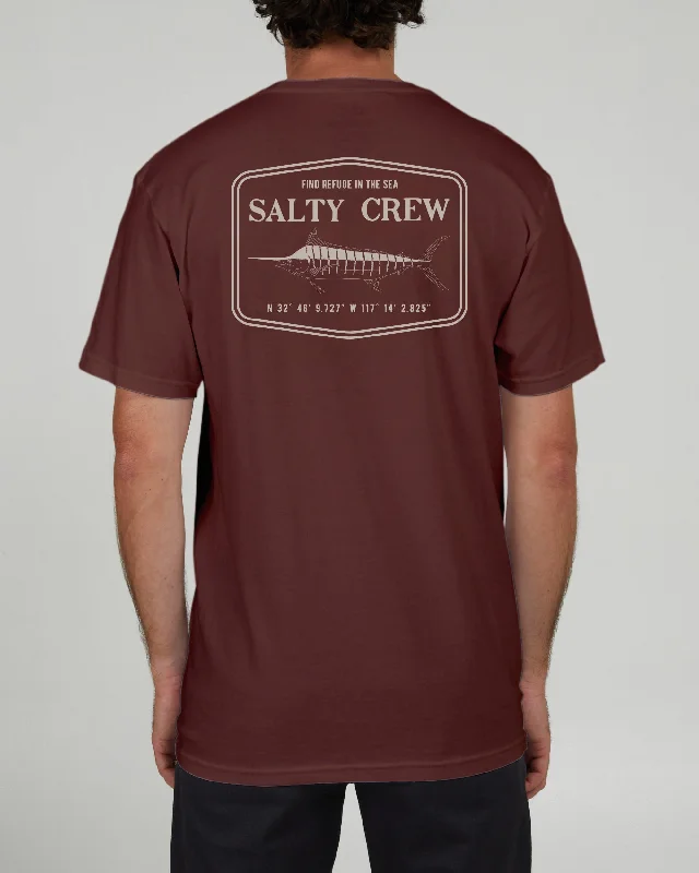 Everyday Essentials Stealth S/S Tee - Maroon