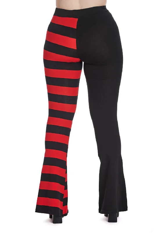 Stylish Apparel Asymmetrical Allure Half And Half Trousers