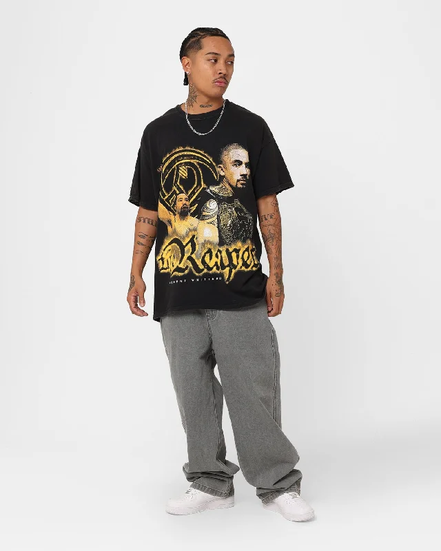 Goat Crew X Rob The Reaper T-Shirt Black Wash