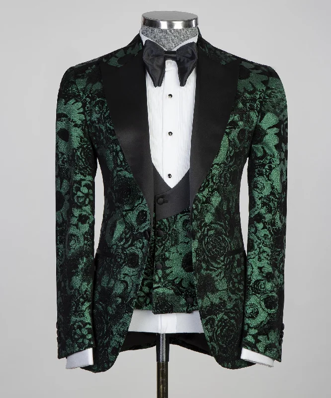 Floral Pattern Tuxedo