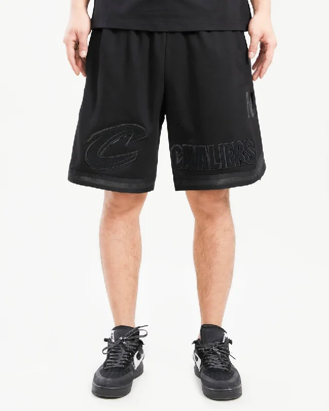 Sporty Suits NBA CLEVELAND CAVALIERS TRIPLE BLACK MEN'S SHORT (TRIPLE BLACK)