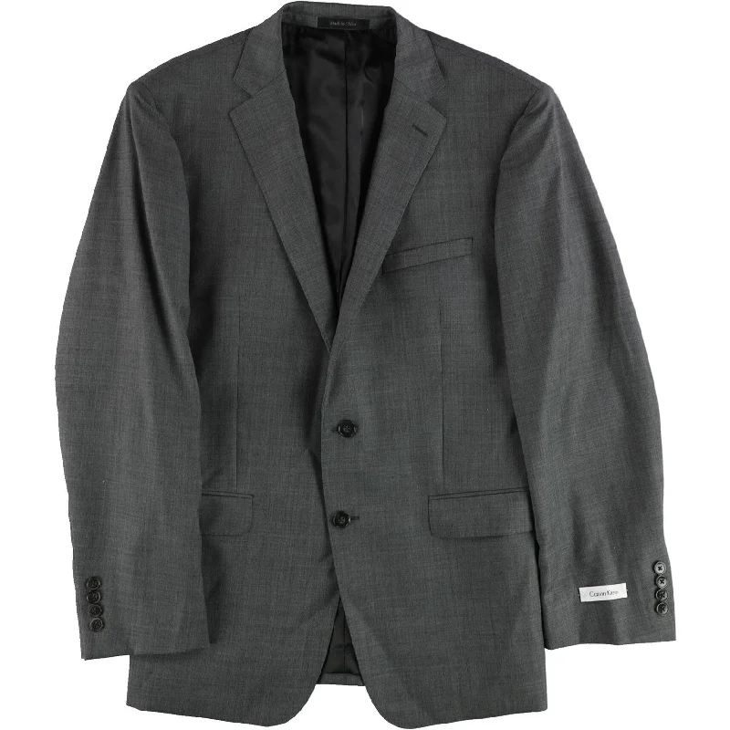 Calvin Klein Mens Slim-Fit Two Button Blazer Jacket