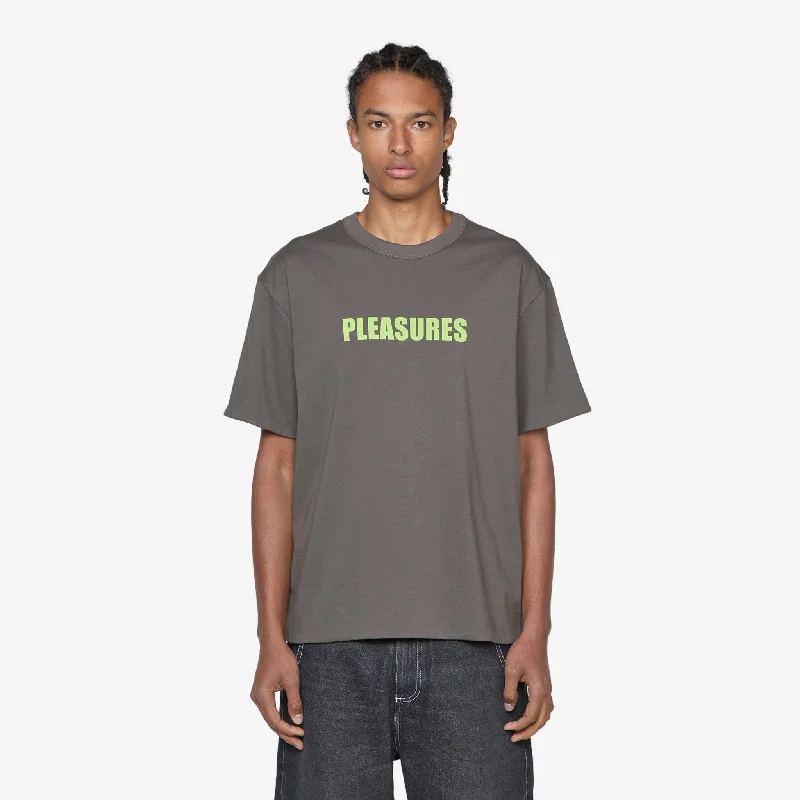 Sporty Chic Legal Reversible Heavyweight T-Shirt Charcoal | Purple