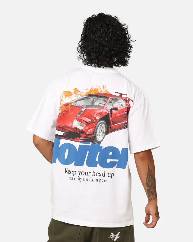 Everyday Essentials Loiter Collision T-Shirt White