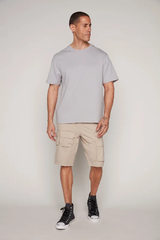 JUDE - Mens Multi Cargo Shorts - Sage