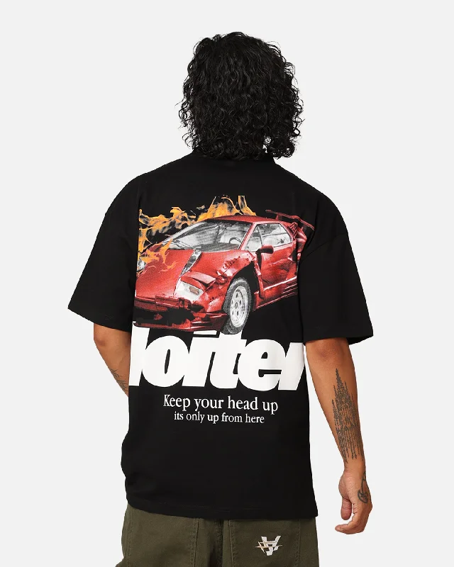 Active Gear Loiter Collision T-Shirt Black