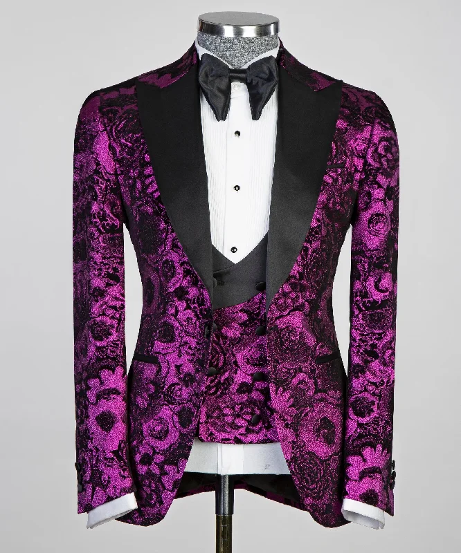 Floral Pattern Tuxedo