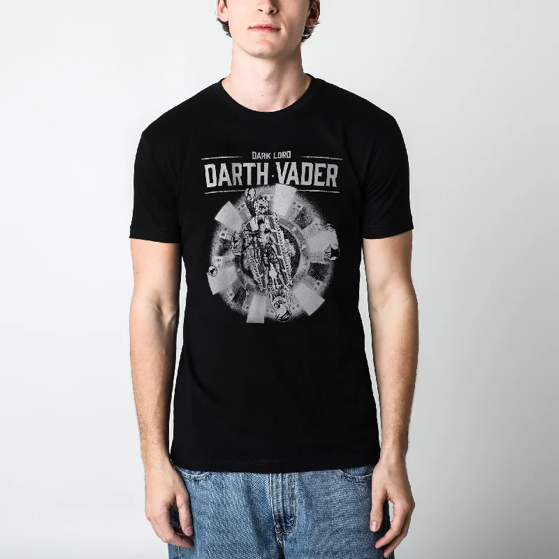 Darth Vader on Gurney Black Tee