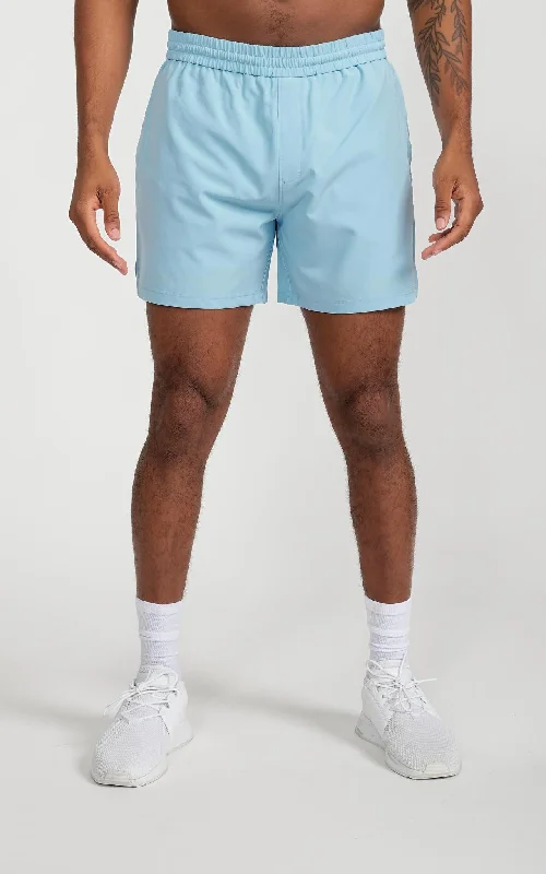 Crossover Swim Short (With Liner) - Sky Blue