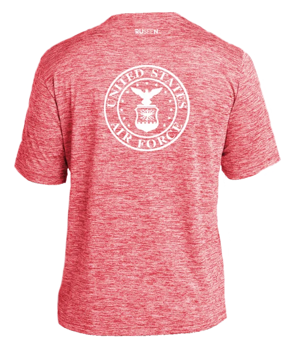 Comfortable Style Men's Reflective Short Sleeve Shirt - USAF