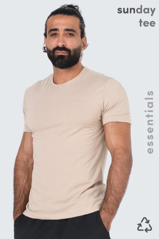 Sporty Chic M Sun Day Tee - Sand