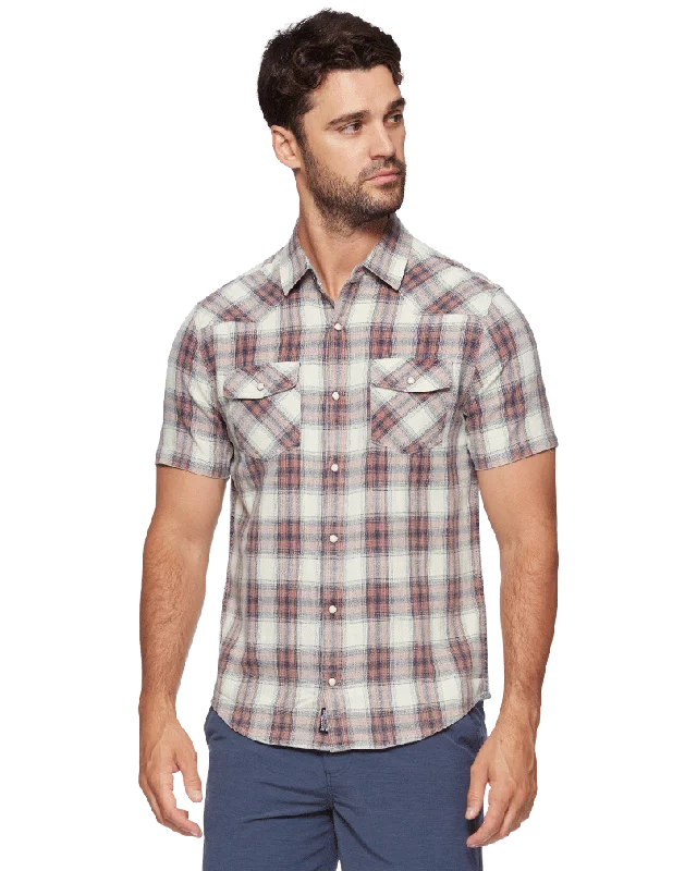 All-Purpose Wear LANDRUM VINTAGE WASHED SS WESTERN SHIRT