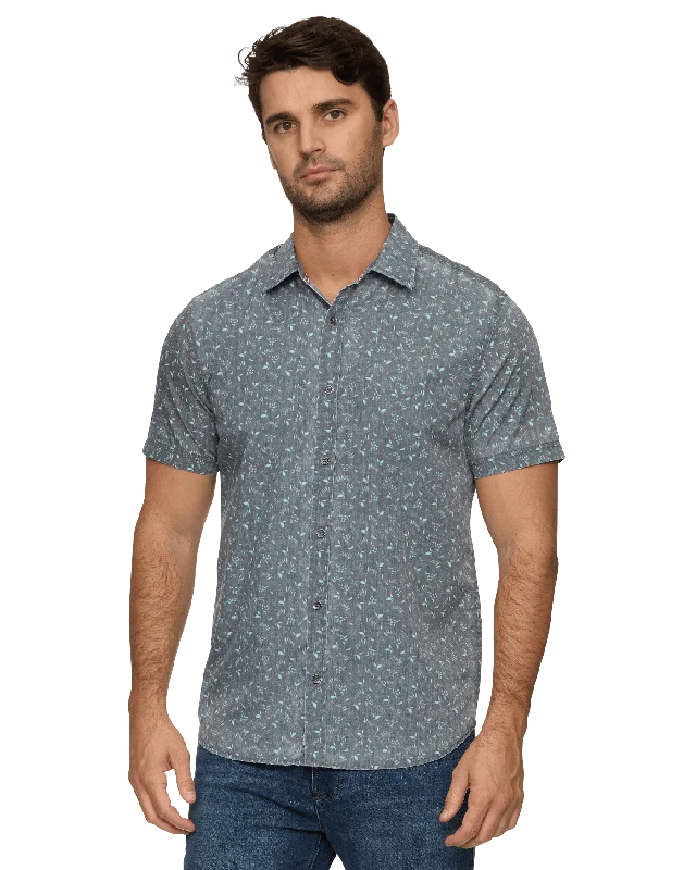 Active Gear ASHLAND LEAF PRINT VINTAGE SOFT SHIRT
