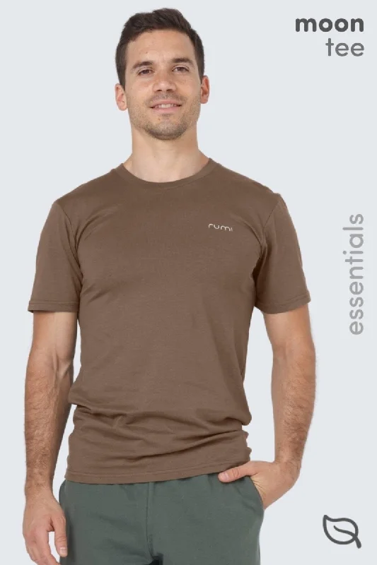 Effortless Comfort M Moon Tee - Wood