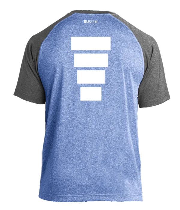 Active Wear Men's Reflective Short Sleeve Shirt - Block