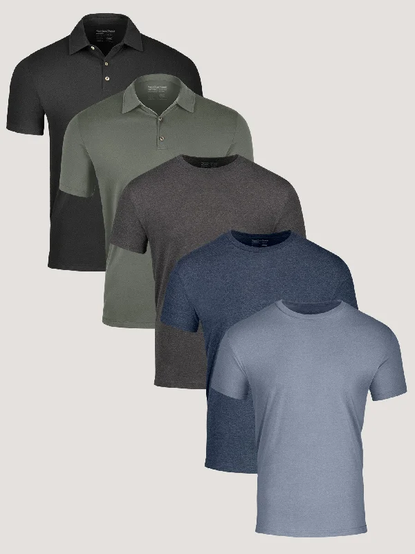 Cozy Apparel Mixed Staples 5-Pack