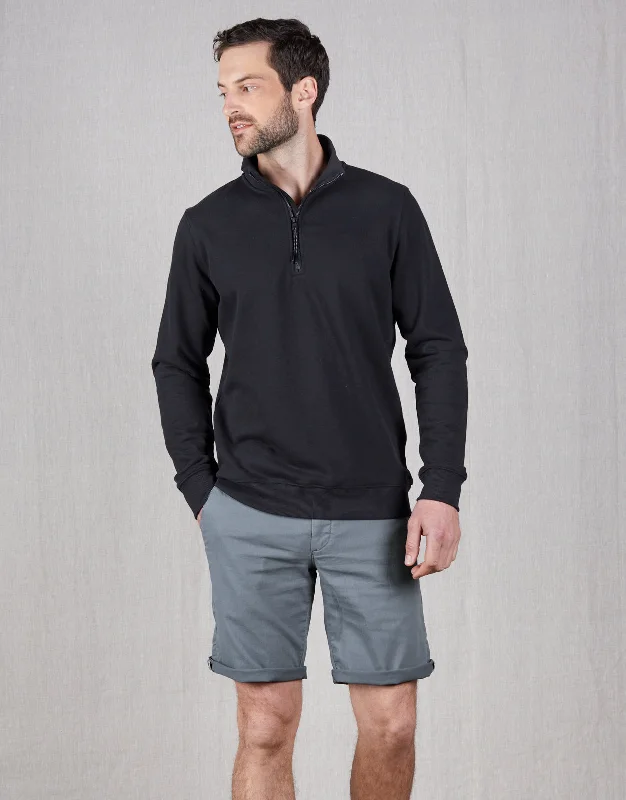 Modern Backpacks Champ Navy 1/4 Zip Sweater