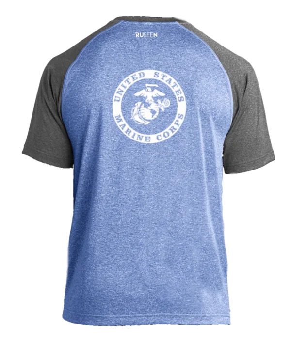 Timeless Apparel Men's Reflective Short Sleeve Shirt - USMC