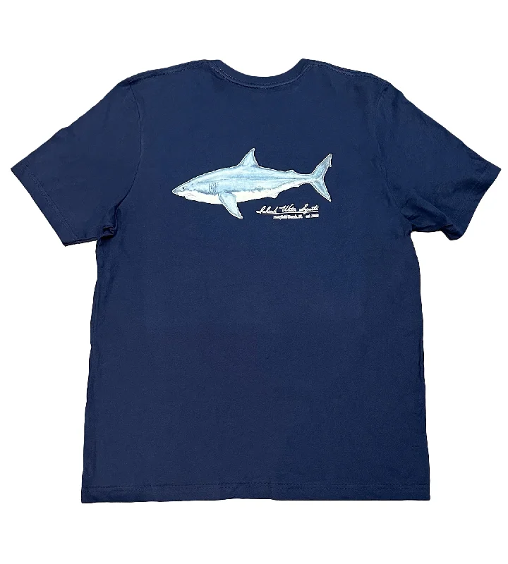 Sports Pants Island Water Sports Watercolor Shark S/S Tee