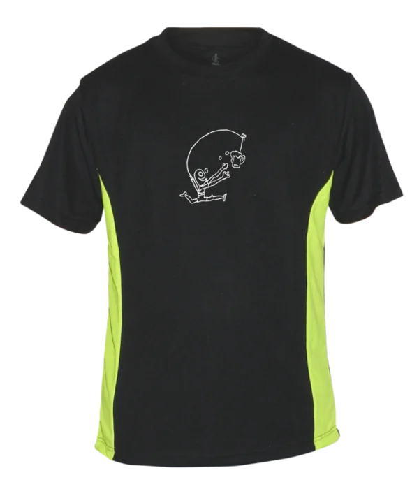 Everyday Outfits Men's Reflective Short Sleeve Shirt - Drinker with a Running Problem