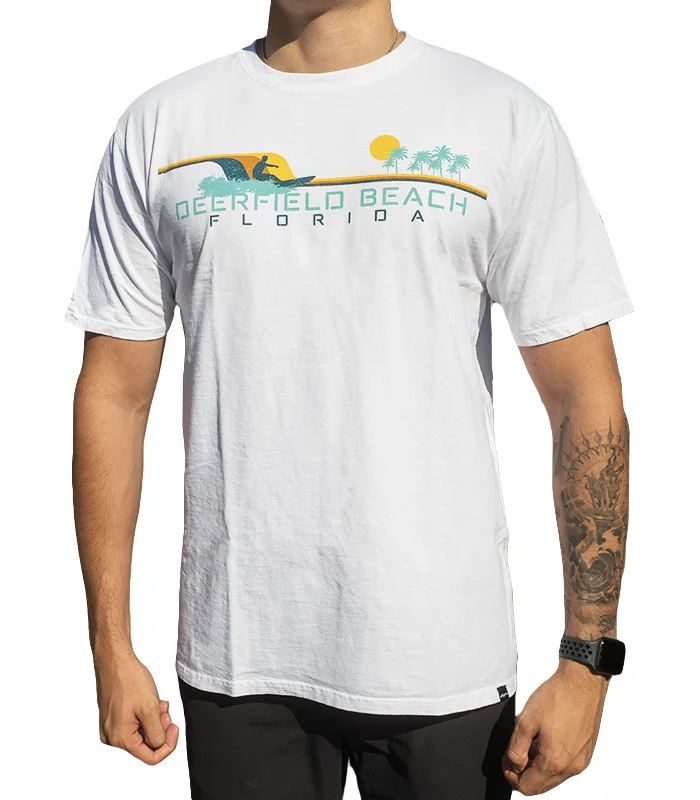 Active Wear Deerfield Beach Retro Wave SS Tee
