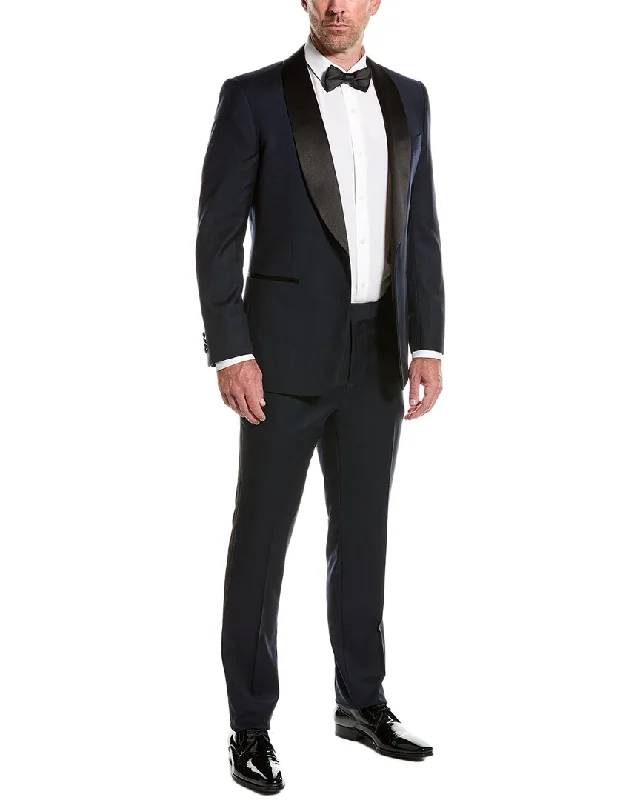 Premium Fabric Cavalli Class 2pc Wool Tuxedo Suit
