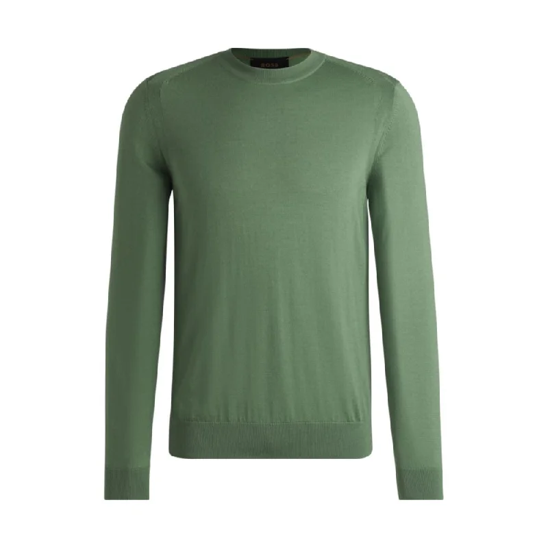 Practical Clothing Regular-fit sweater in wool, silk and cashmere