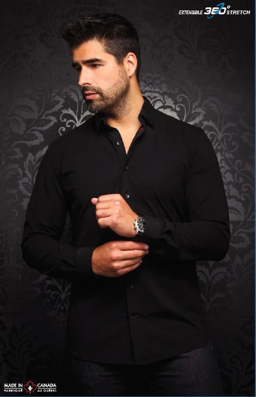 Stylish Comfort Au Noir ALEXANDER Long Sleeve Shirt