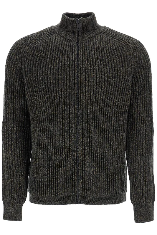 Simple Outfits Boss Men's Regular Fit High Neck Sweater In Wool And Polyacrylic
