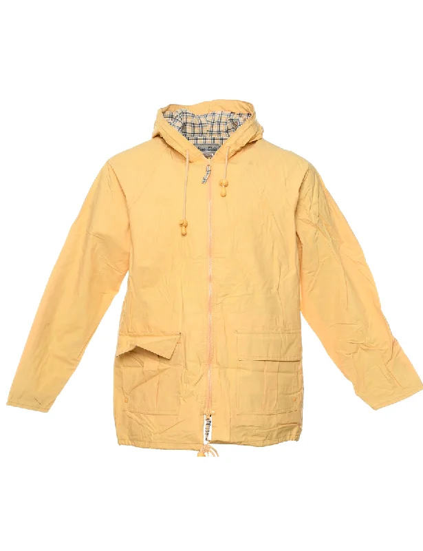 Simple Styles Pale Yellow Raincoat - M