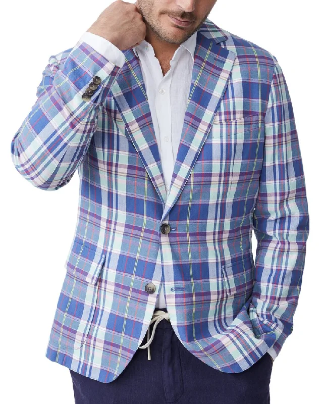 Stylish Looks J.McLaughlin Plaid McCown Jacket