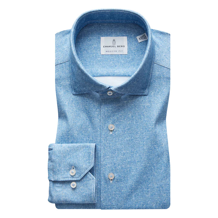Streetwear Look Emanuel Berg Modern 4-Flex Stretch Knit Shirt
