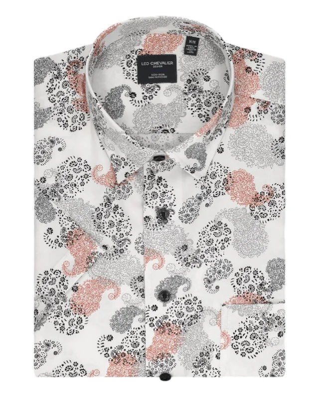 White Multi Print