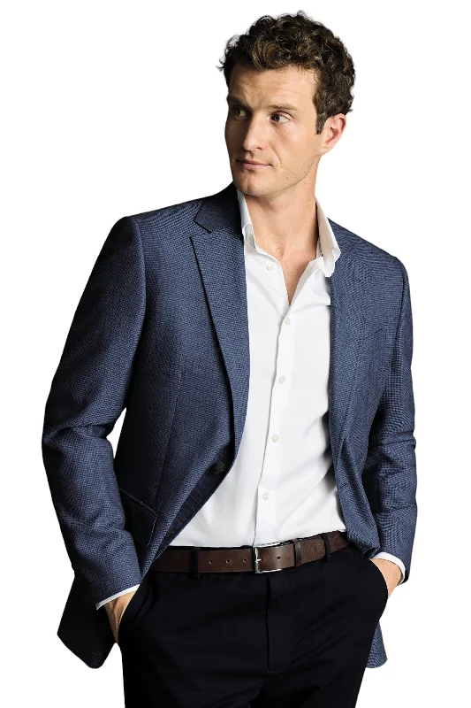 Luxury Comfort Charles Tyrwhitt Men's Proper Blazer Slim Fit Jacket